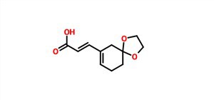 (2E) -3-1،4-Dioxaspiro [4.5] dec-7-en-7-ylprop-2-enoic Acid CAS 226916-19-4