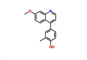 4- (7-methoxyquinolin-4-yl) -2-methylphenol CAS 2165340-32-7