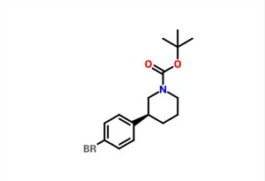 Tert-butyl (S)-3-(4-bromophenyl)piperidine-1-carboxylate CAS 1476776-55-2